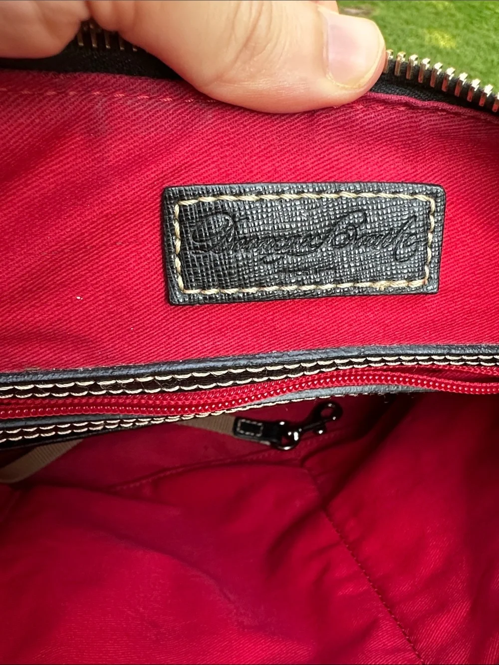 Dooney and Bourke Florentine Hobo Shoulder Bag Black